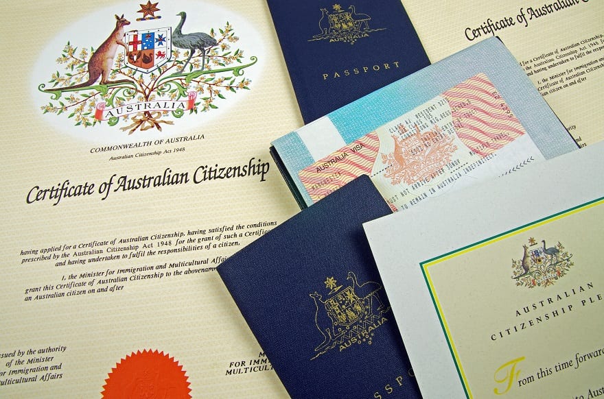 Australian citizenship and visa