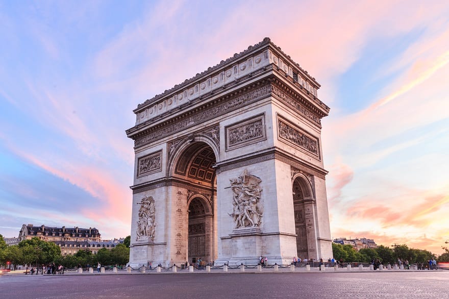 Moving to Paris - Arc de Triumph