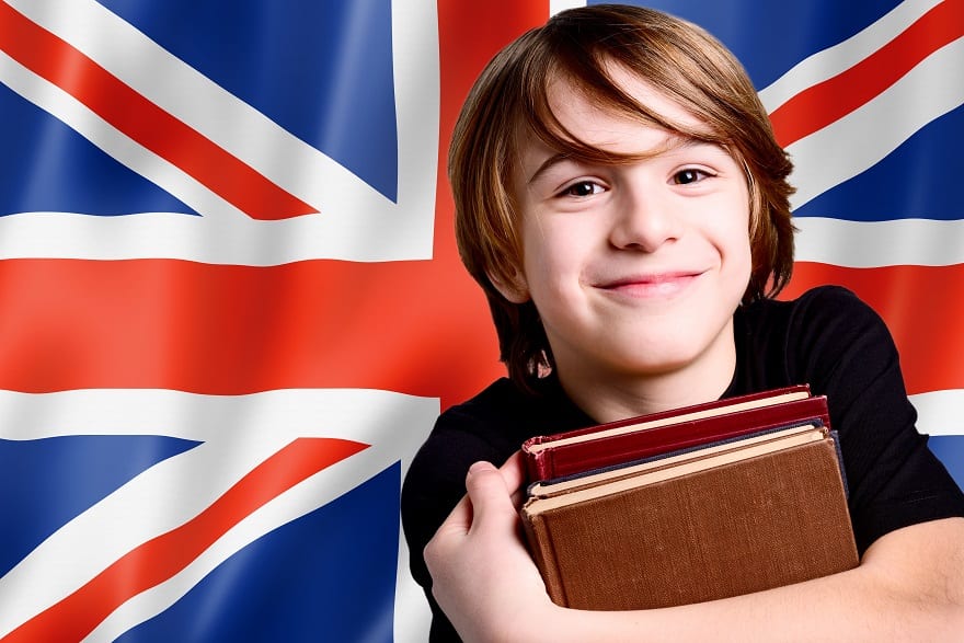 Moving to the UK - British school kid