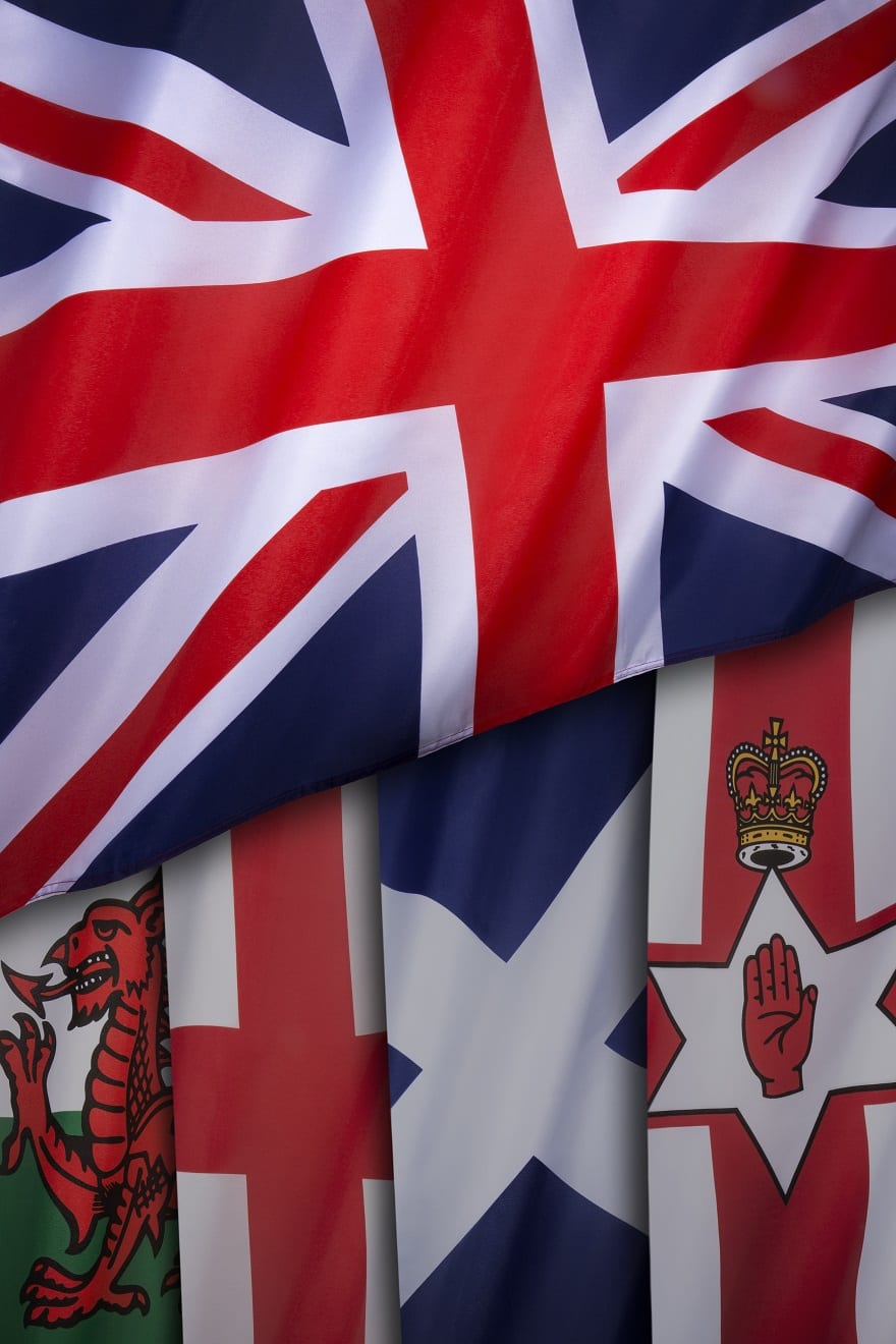 Moving to the UK - Flags of the UK