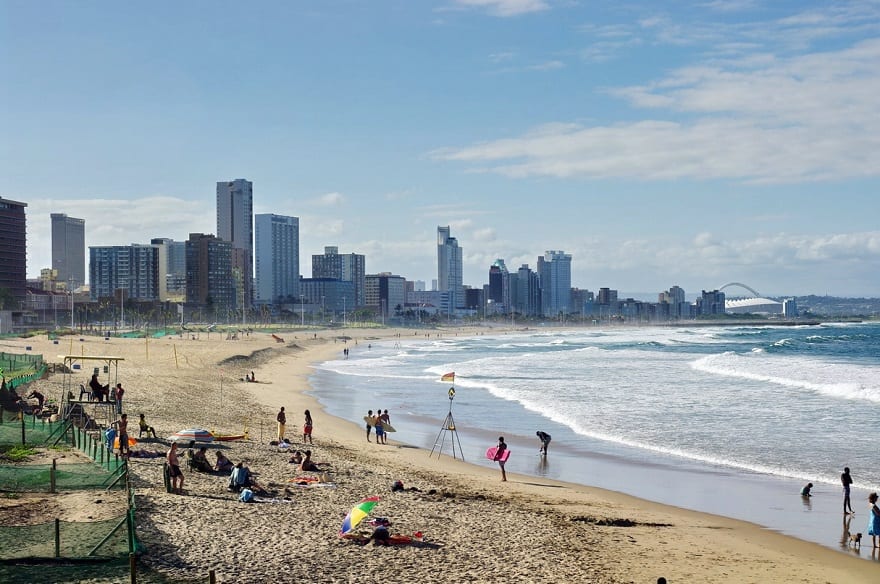 Best cities to live in South Africa - Durban, South Africa