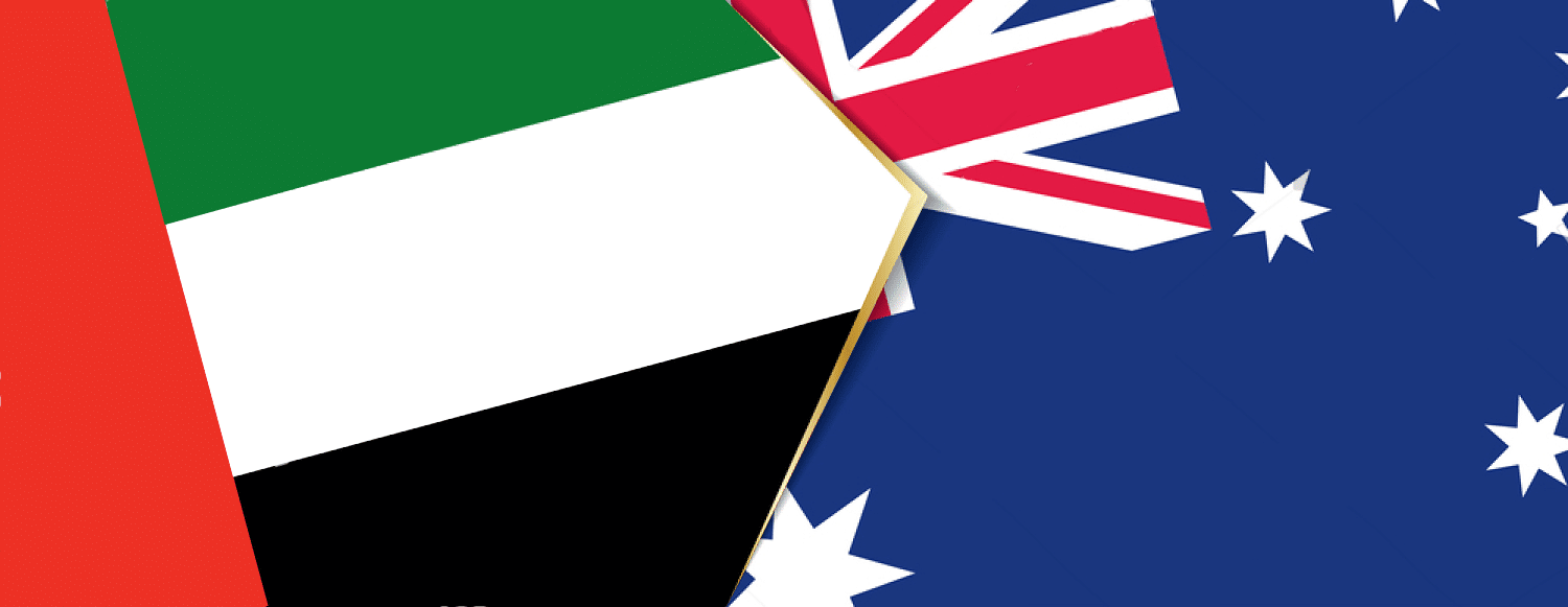 UAE to Australia Shipping Flag